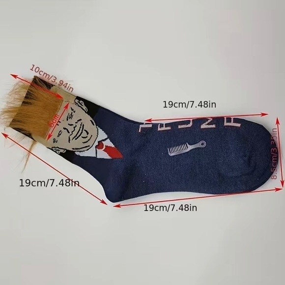 🌼new 2 PAIRS NOVELTY SOCKS - Picture 2 of 4